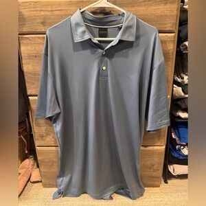 Dunning Golf Men’s Slate Blue Short-Sleeve Polo